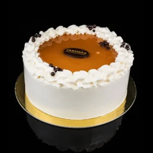 Gâteau vanille caramel sans gluten par L'Artisan Délices
